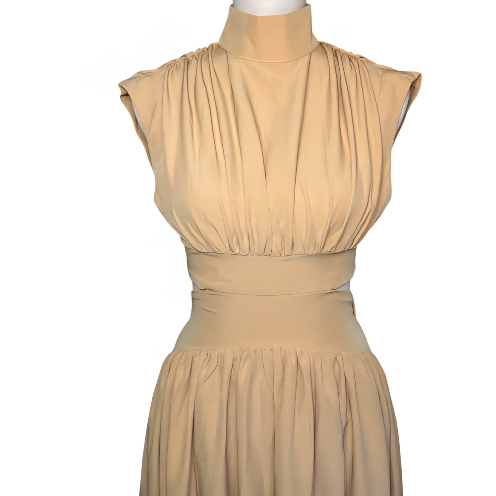 Commense Beige Dress